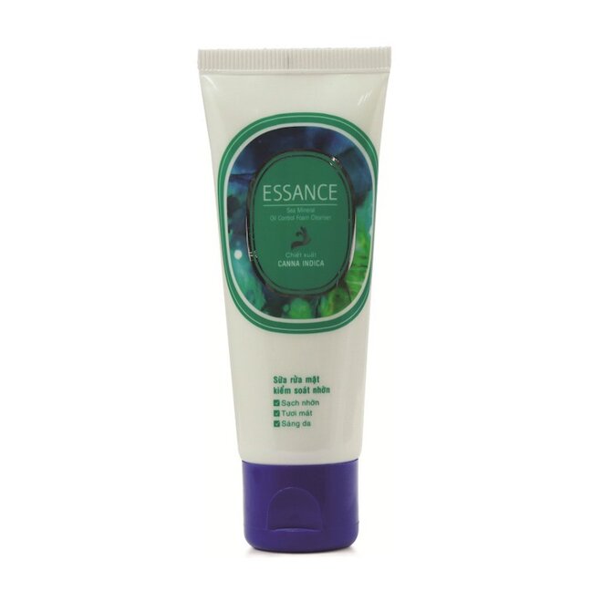 Sữa rửa mặt Canna Indica Essance Sea Mineral Control Foam Cleanser