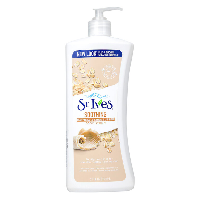 Sữa dưỡng thể St.Ives Soothing Oatmeal & Shea Butter Body Lotion