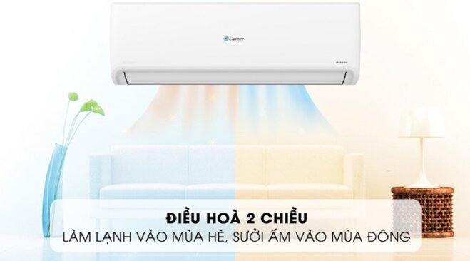 5 model điều hòa Casper 9000 BTU inverter giá 