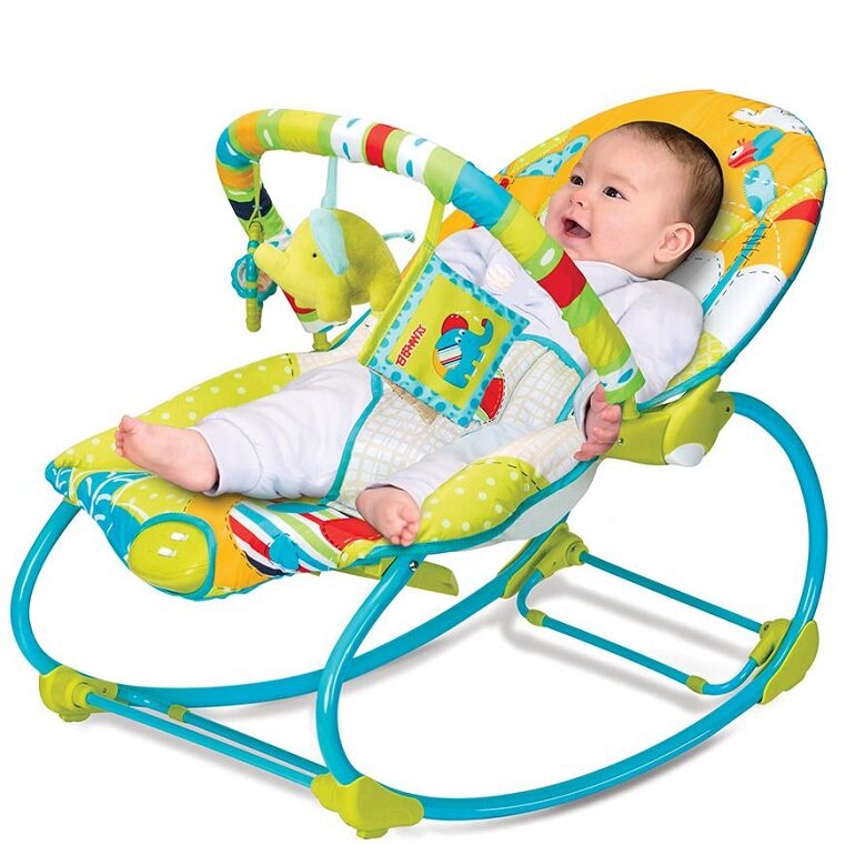 Có nên mua ghế rung em bé không? Nằm ghế rung có tốt cho bé không?