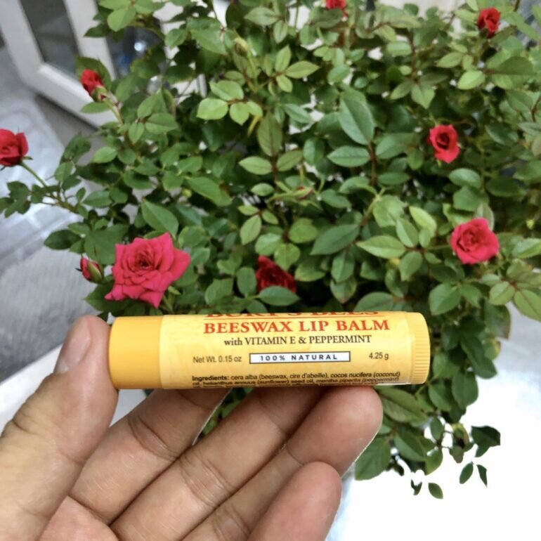 Giá son dưỡng Burt's Bees không màu Beewax Lip Balm bao nhiêu tiền?