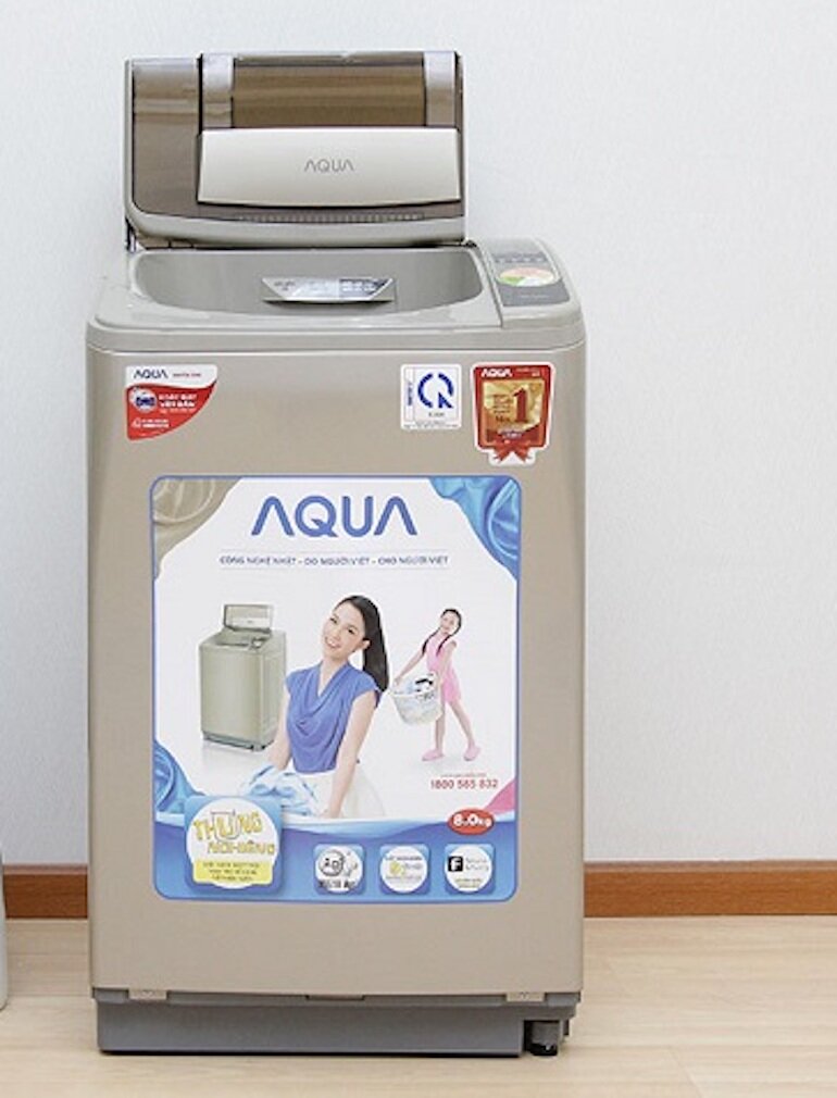 cách sử dụng máy giặt Aqua 9kg