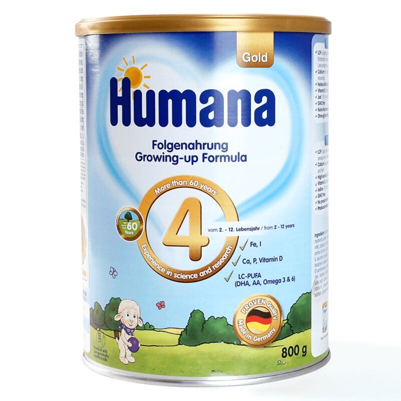 cách pha sữa bột Humana đúng chuẩn cho bé