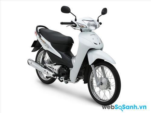 Honda Wave Alpha khá bền màu qua thời gian