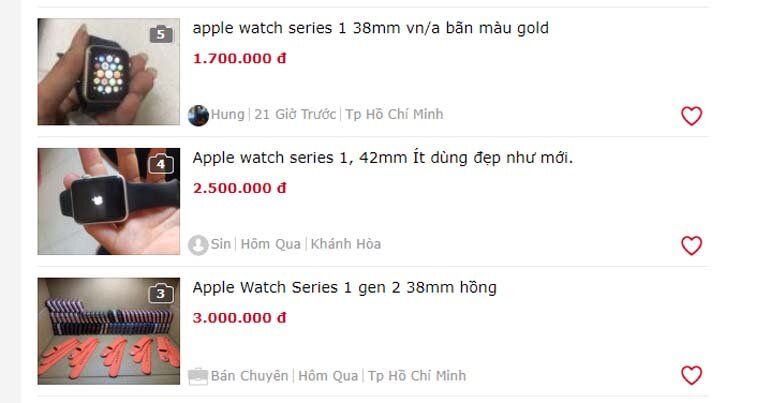 apple watch series 1
