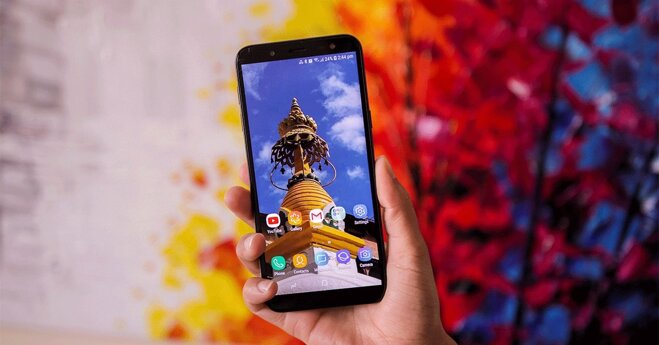 Samsung Galaxy J6 với thiết kế đẹp đến từng đường nét 