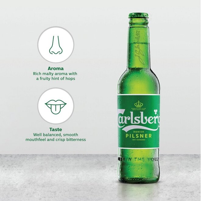 Bia Carlsberg Đan Mạch Lager 