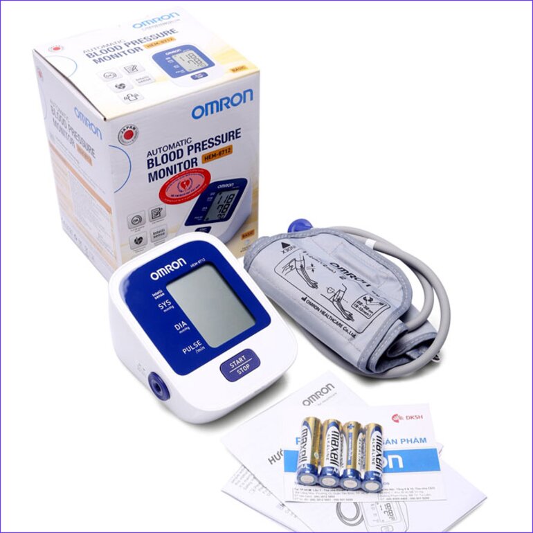 Máy đo huyết áp Omron HEM-8712 - Đo huyết áp bắp tay tự động
