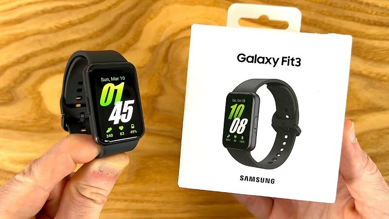 Đồng hồ thông minh Samsung Galaxy Fit3: Giá chỉ 1 triệu đồng mà rất 