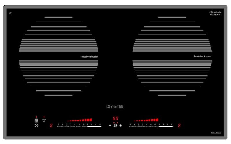 Bếp từ 2 vùng nấu D’mestik ML888 DKI 