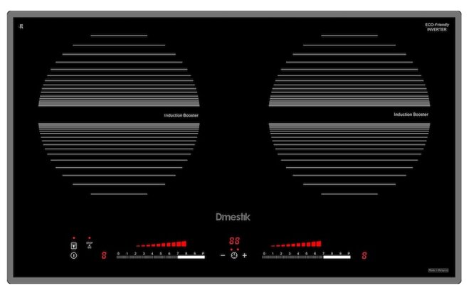 Bếp từ 2 vùng nấu D’mestik ML888 DKI 