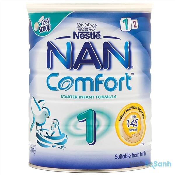 Sữa cho trẻ tiêu cháy Nan Comfort