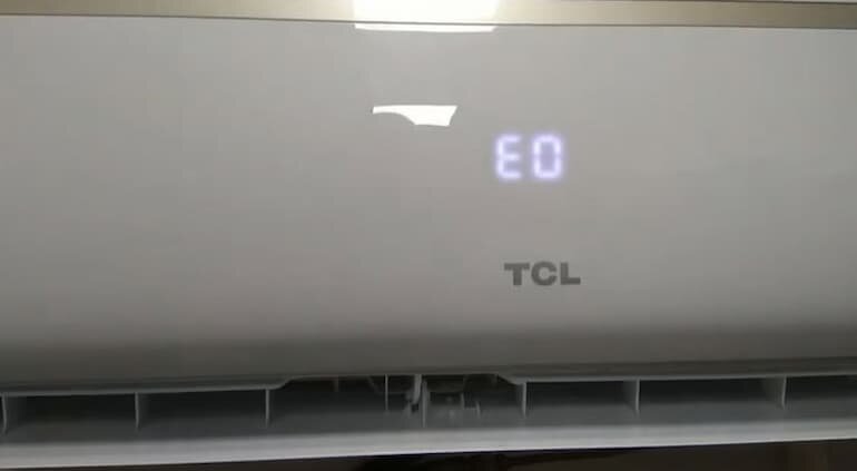Máy lạnh TCL báo lỗi E0