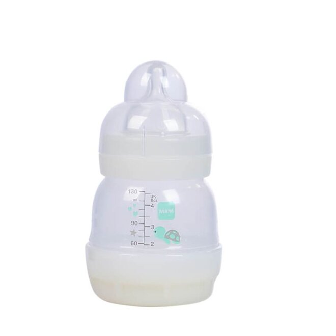 Bình sữa MAM 130ml có giao diện đẹp mắt