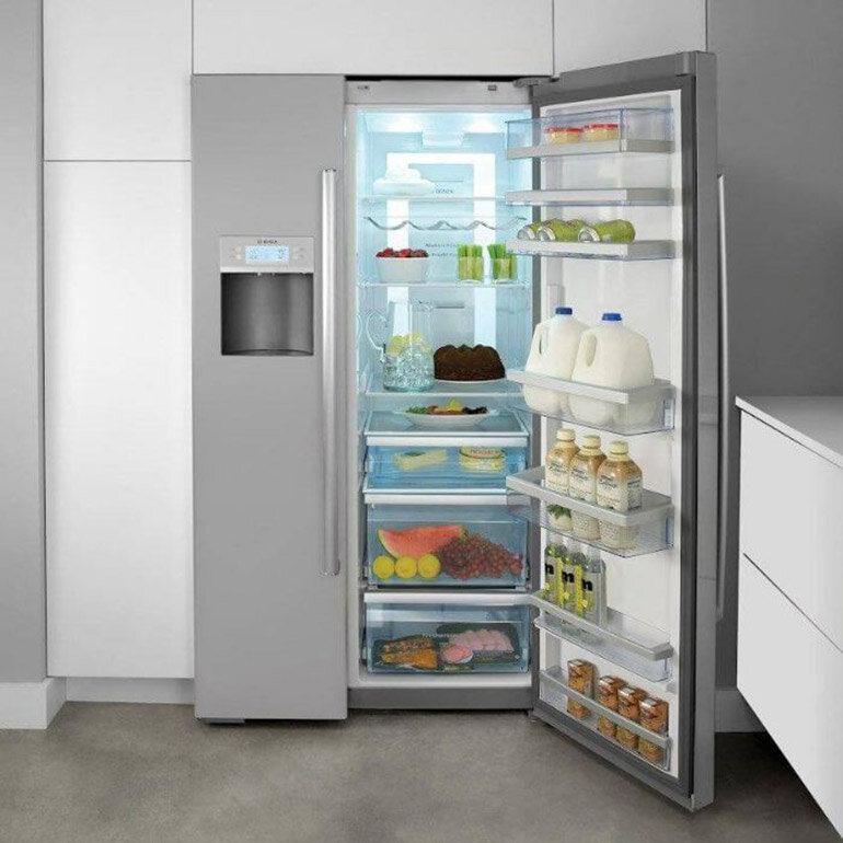 Tủ lạnh Bosch KAD93VIFPG có hệ thống cảnh báo khi mở tủ quá lâu