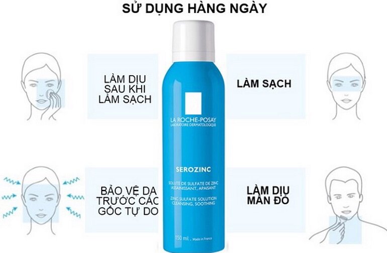 Xịt khoáng La Roche Posay “vị cứu tinh” của da dầu mụn