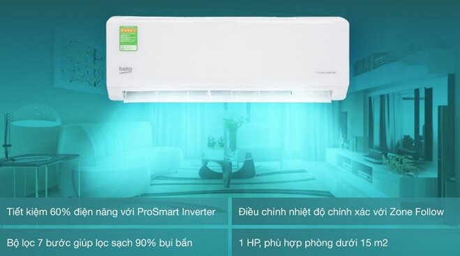 điều hòa Inverter 1HP