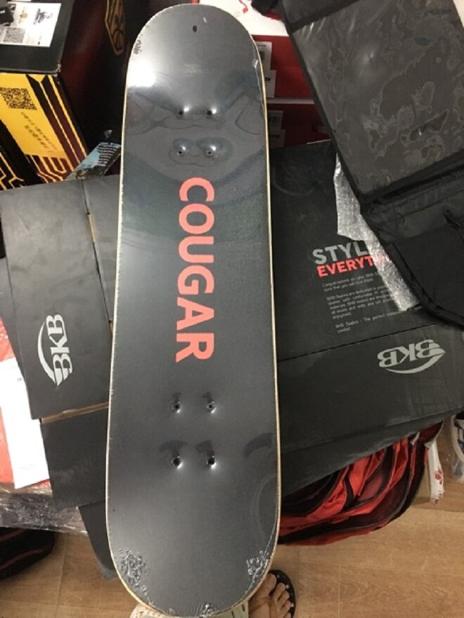 Ván trượt Skateboard chuyên nghiệp nhám Cougar