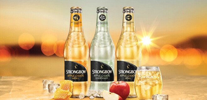 Có không ít người gọi Strongbow là bia (bia Strongbow), tuy nhiên trên thực tế Strongbow chỉ được coi là Cider