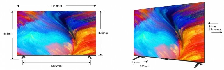 Google tivi TCL 4K 65 inch 65P635