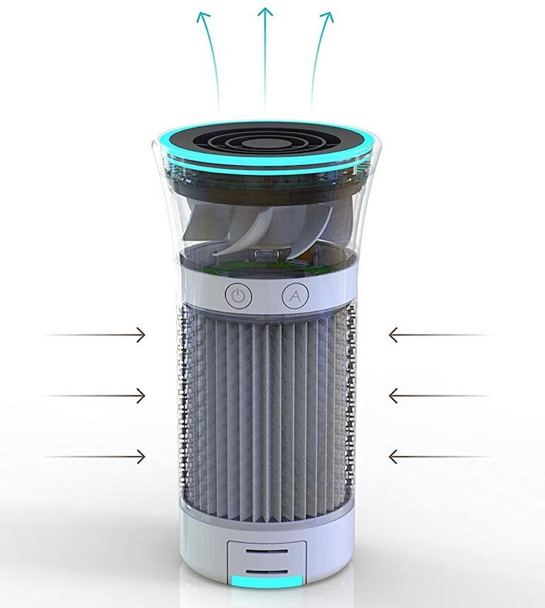 Máy lọc không khí cầm tay Wynd Portable Personal Air Purifier