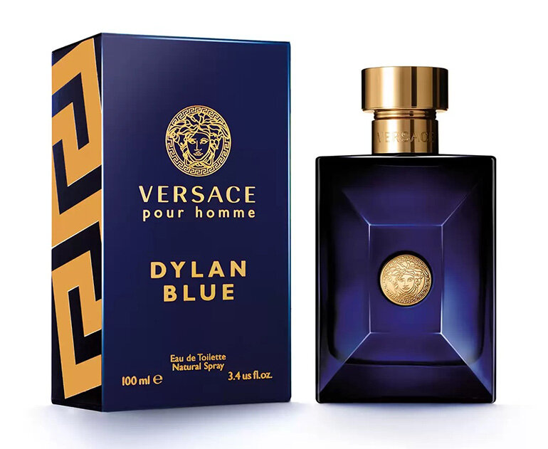 Nước hoa nam Blue Versace siêu cuốn hút với thiết kế vỏ chai màu xanh biển