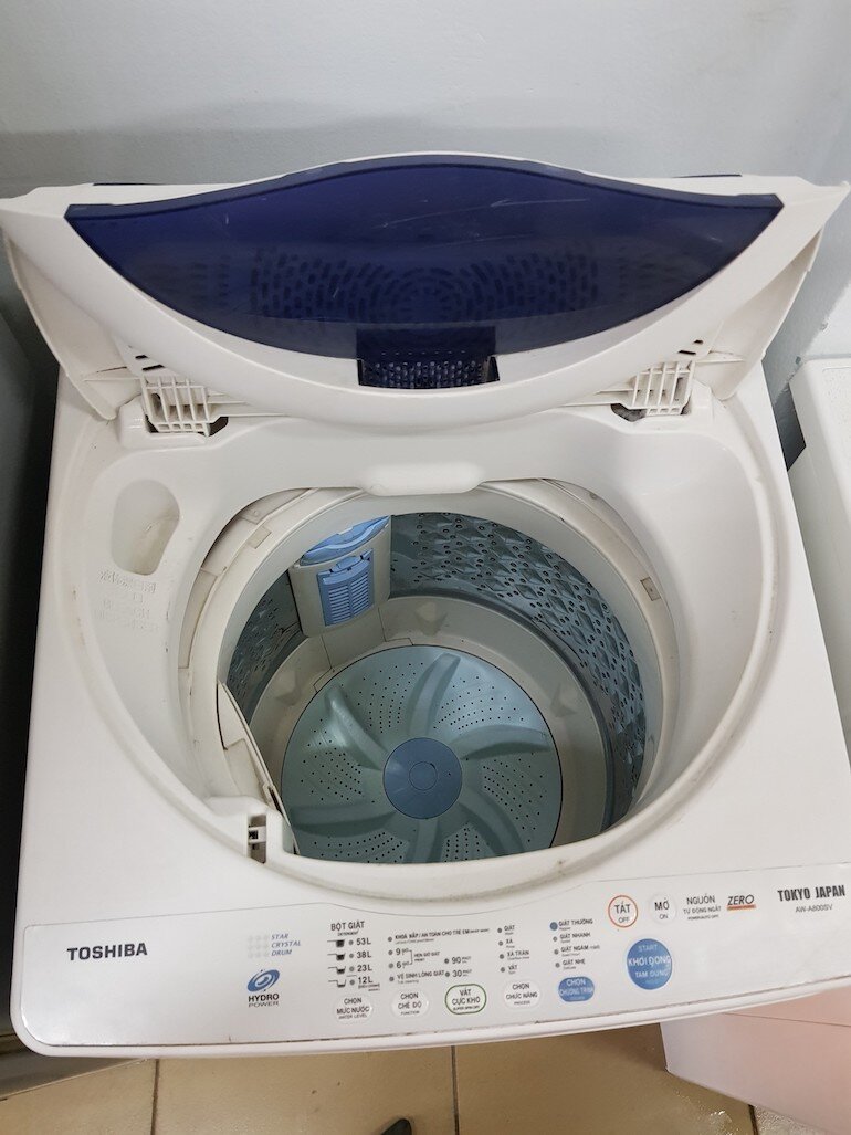 Máy giặt Toshiba 7kg báo lỗi