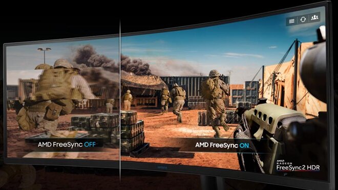 Hỗ trợ công nghệ G Sync, FreeSync