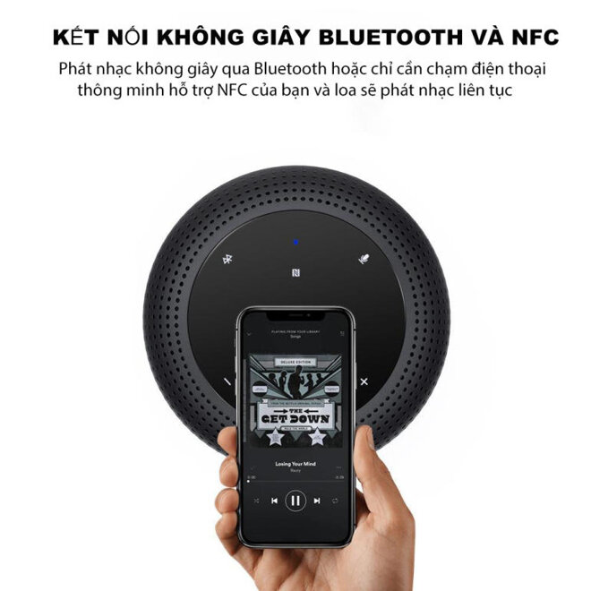 Dung lượng pin của chiếc loa Tronsmart 60W này khá lớn so với nhiều dòng loa Bluetooth khác