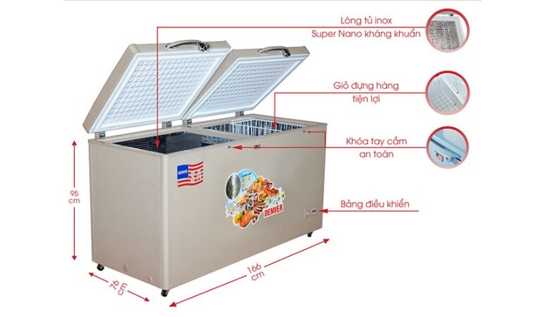 Tủ đông Denver AS 950MDI có tốt không? 