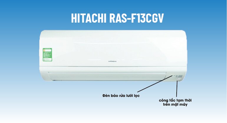 điều hòa 1 chiều Hitachi RAS-F13CGV 12.000BTU
