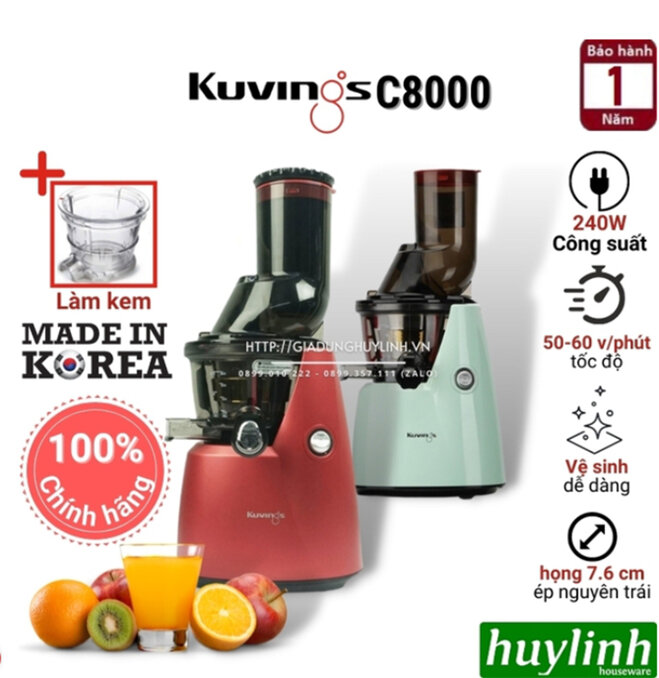 Máy ép chậm Kuvings C8000