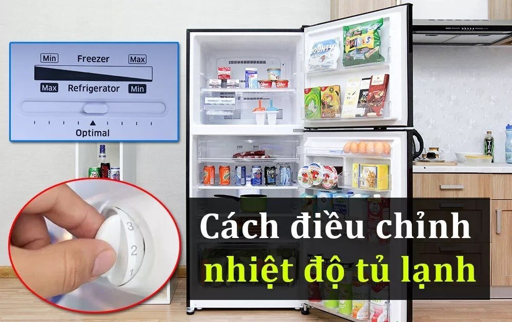 Điều chỉnh nhiệt độ phù hợp khi sử dụng