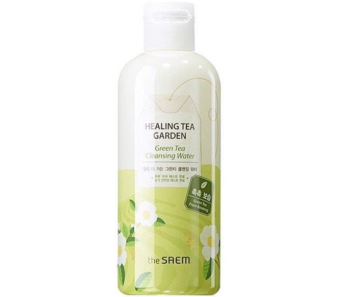 Nước tẩy trang The Saem Healing Tea Garden Green Tea Cleansing Water