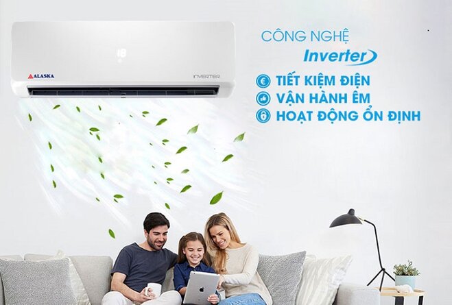 điều hòa Alaska AC-18WI 18000BTU 1 chiều Inverter