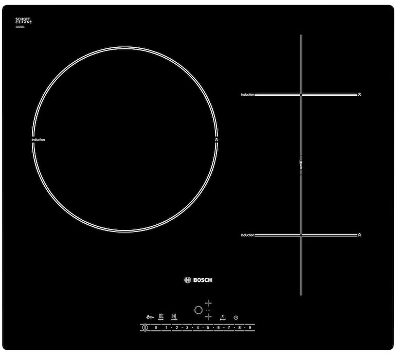 Bếp từ Bosch 3 vùng nấu serie 6 PIS611F17E