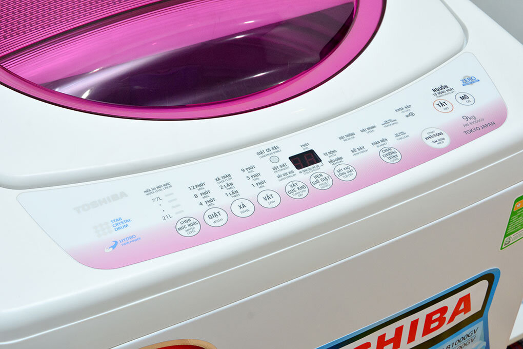 Máy giặt AW-B1000GV có mâm giặt linh hoạt quay nhanh mạnh