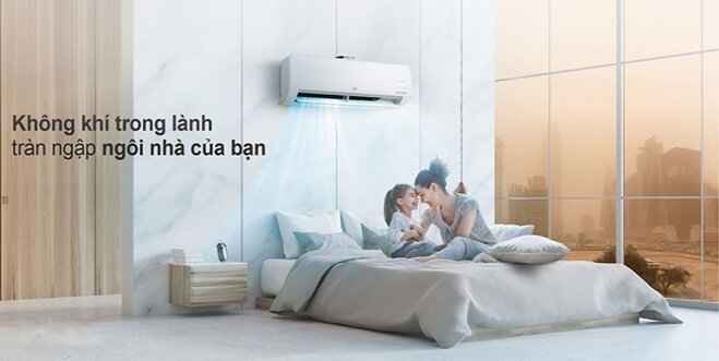 Điều hòa LG Inverter 18000 BTU V18API1 được trang bị hệ thống lọc không khí tiên tiến, giúp tạo ra không khí trong lành và sạch sẽ