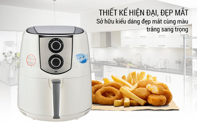 Nồi chiên không dầu Perfect PF-768 5L 1600W