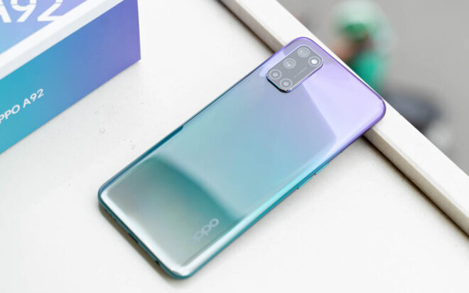 Oppo A92 màu tím