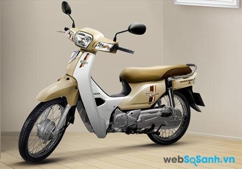 Màu trắng sữa trên Honda Dream