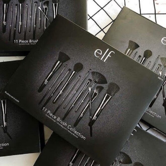 Bộ cọ trang điểm E.L.F 11 Piece Brush Collection 