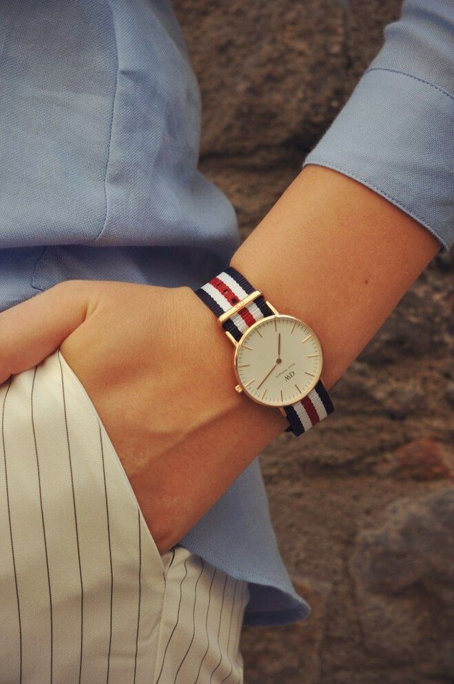 Đồng Hồ Daniel Wellington Dây Da – Lazabay.com