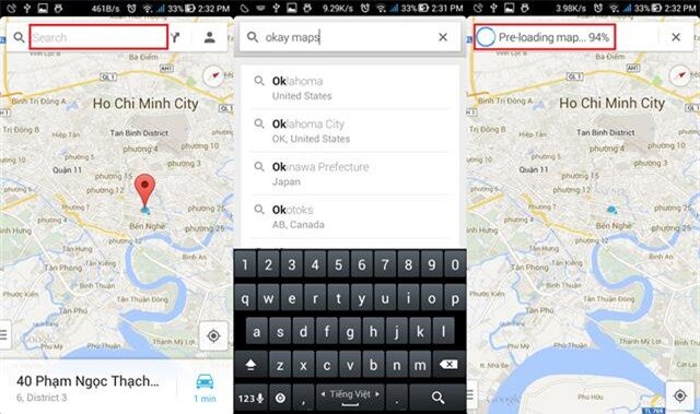 hướng dẫn sử dụng bản đồ Google maps