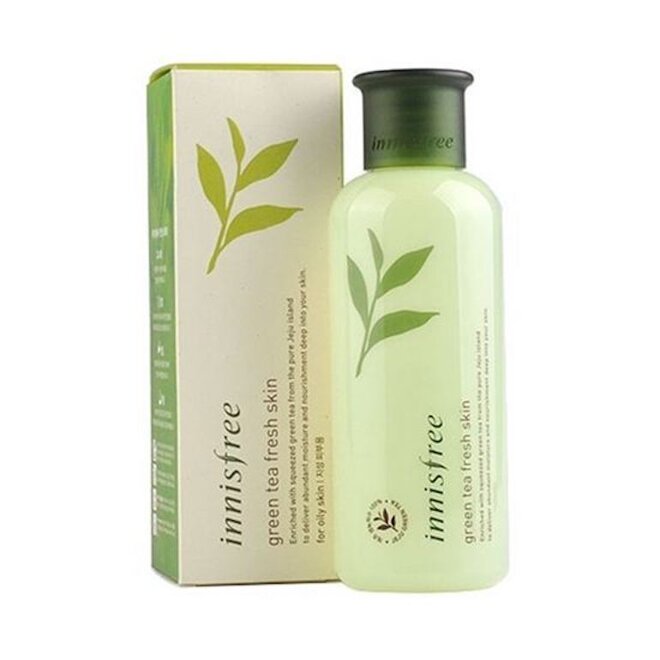 Nước hoa hồng Innisfree Green Tea Fresh Skin