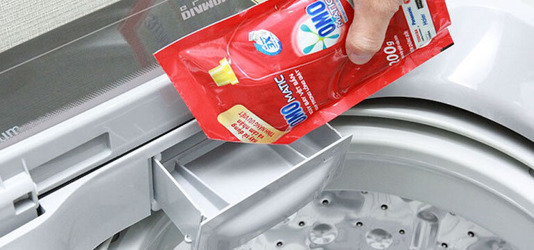 ngăn chứa nước xả của máy giặt Samsung cửa trên