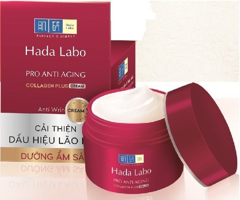 Kem chống lão hóa Hada Labo Pro Anti Aging Collagen Plus Cream