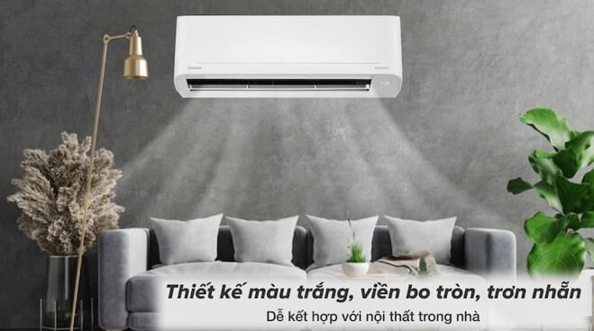 Điều hòa Toshiba RAS-H18C4KCVG-V phù hợp cho những không gian có diện tích nhỏ hơ 30m2