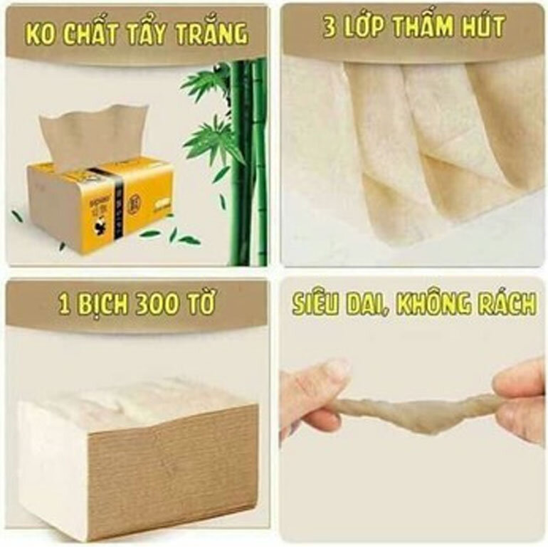 Giấy ăn gấu trúc Sipiao có tốt không ?