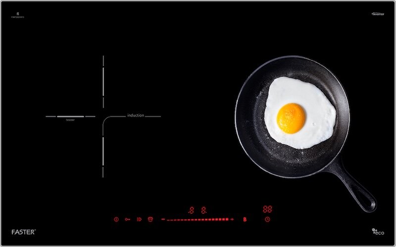 Bếp từ âm 2 vùng nấu Faster FS 728I tính năng an toàn, tiết kiệm năng lượng